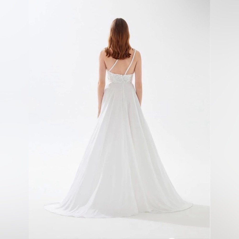 Elegant White Gown